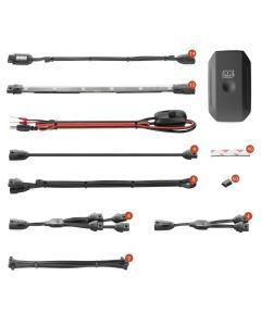 XK Glow 14 Pod 12 Strip Pro Light Kit - KS-MOTO-PRO