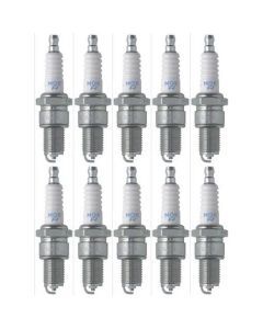 Set of 10 NGK Standard Spark Plugs for Yamaha XV1100S 1999 Engine 1100cc