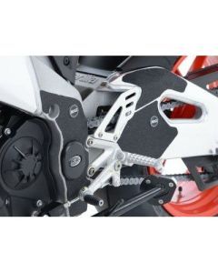 R&G Racing Black Boot Guard Kit For 2019-2020 Aprilia RSV4 1100 Factory