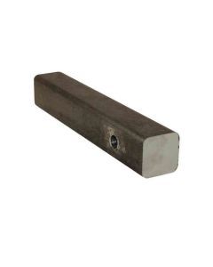 2 inch x 2 Inch Solid Receiver Tube Insert, 12 Inches Long