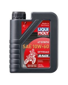 Liqui Moly 1L Synthetic 4T SAE 10W60 Motorbike Offroad Race Motor Oil 20186