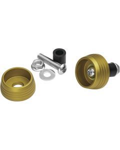 Kuryakyn Lodestar Front Axle Sliders Gold