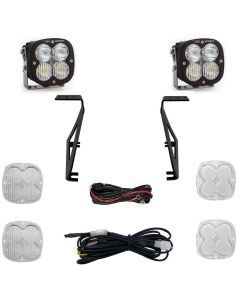 Baja Designs A-Pillar Light Kit Pair XL Sport Series Driving/Combo Pattern Clear Lens For Ford F-150 Raptor 2021-2023 448058