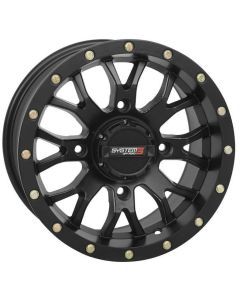 System 3 ST-3 Simulated Beadlock Matte Black Wheel 20x6.5 4/137 4+2.5 (+10mm)