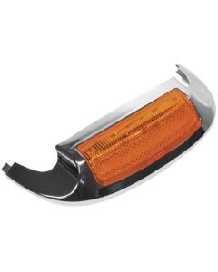 Letric Lighting Fender Tip Lights Front, Amber