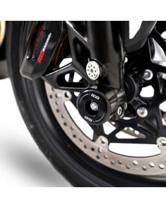 R&G Racing Black Fork Protectors For 2024-2024 Triumph Daytona 660