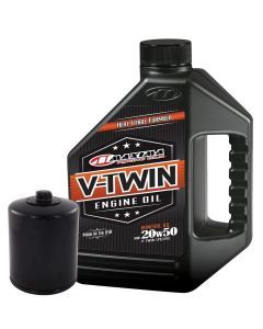 Engine Oil Change Kit for Harley Davidson Twin Cam V-Twin HF171BRC Maxima HIFLO