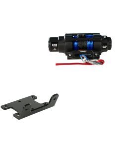 Viper 6000lbs V3 Winch Blue Rope With Mount For Yamaha Grizzly 350 2007-2014