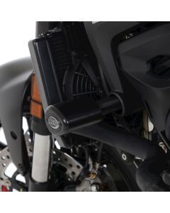 R&G Racing Black Aero Style Crash Protectors For 2021-2024 Ducati Monster
