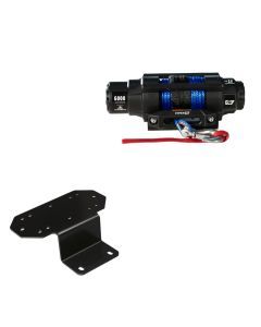 Viper 6000lbs V3 Winch Blue Rope With Mount For Yamaha Rhino 660 2003-2007