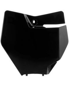 Acerbis Black Front Number Plate for KTM - 2421120001