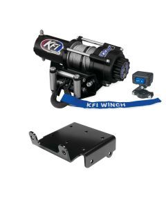 Winch Kit 2500 lb For Kymco MXU 375/450i 2009-2015 (Steel Cable)