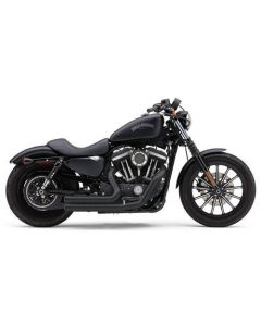 Cobra Speedster 909 Full Exhaust System Black #6704B Harley Davidson Sportster