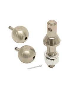 Convert-A-Ball 2-Ball Set - 1-7/8 and 2 Inch Balls - 1Inch Shank