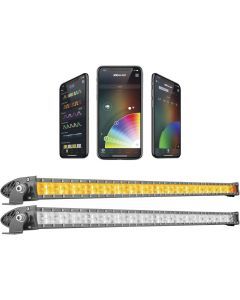 XK Glow App Controlled RGBW LED Light Bar Black 50" - XK-BAR-50