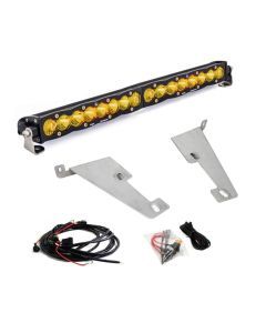 Baja Designs Behind Bumper LED Light Bar Kit 20 inch S8 Series Driving/Combo Pattern Baja Amber Lens 448077