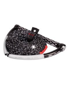 KWIK TEK AHWR-11BL Airhead Bling Stealth Wakeboard Rope, 75, 5 Section