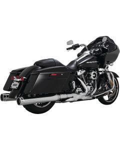 Vance And Hines Torquer 450 Slip On Exhaust 4.5in Chrome With Fuelpak FP4