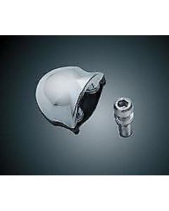 KURYAKYN CHROME SPEED TAB SEAT LATCH FOR HARLEY-DAVIDSON SEATS H/W INCLUDED 9037