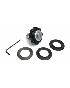 Kaoko Throttle Lock Cruise Control for 1998-1999 Yamaha YZ400F with Barkbusters Guards - Motorcycle Throttle Stabilizer - KA-KBBADREV1