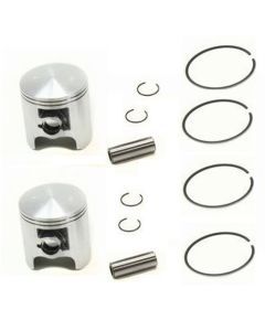 2 Piston Kits YAMAHA EXCITER 570- 569cc ('87-90) 73.00MM