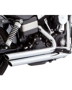 Vance & Hines Big Shots Staggered 2-2 Full Exhaust System Chrome 17958