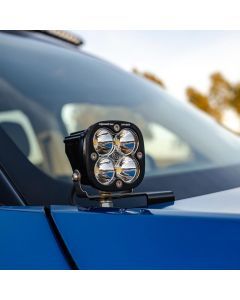 Baja Designs A-Pillar Light Kit Pair Squadron Sport Series Spot Pattern Clear Lens 447687