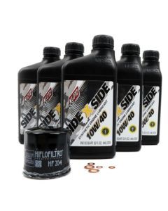 Klotz Synthetic 10W/40 Oil Change Kit with Hiflo Filter For Yamaha RMAX4 1000
