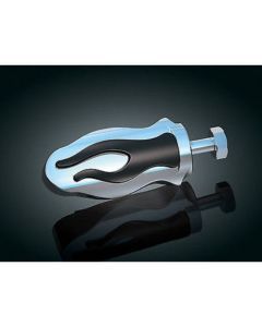 KURYAKYN CHROME FLAMIN SHIFT PEG FOR ALL HARLEY-DAVIDSON SHIFT LEVERS 4418
