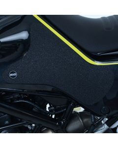 R&G Racing Black Tank Traction Grips For 2021-2023 Husqvarna 125 Svartpilen