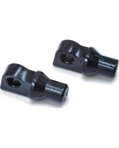Kuryakyn Universal Peg Adaptors Male Mount Tapered Male Peg Adaptor Black
