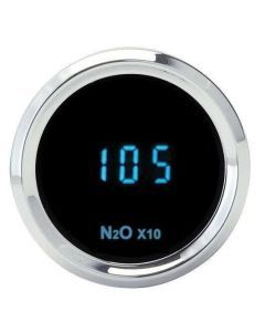 Dakota Digital Round Nitrous Pressure Gauge N2O 0-2000psi Blue Display SLX-23-1