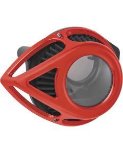 Arlen Ness Clear Tear Sucker Red Air Cleaner 18-904