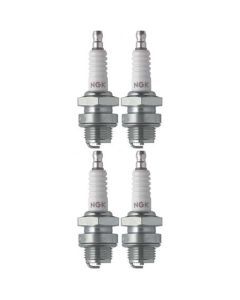 Set of 4 NGK Standard Spark Plugs for ski-Doo ALPINE 1972-1970 Engine 640cc
