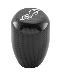 DragonFire Racing Shifter Knobs Short Grey Carbon Fiber - 04-0906