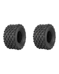 (Pair) 2 Quadboss Sport ATV Rear Tires 20X11X9 20X11-9 4 PLY QBT739