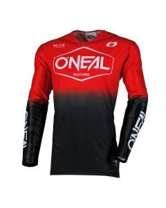 Motocross Jersey 242 O'Neal Mayhem Hexx Black / Red Motocross Jersey