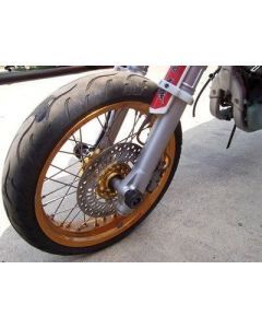 R&G Racing Black Fork Protectors For 2000-2008 Honda XR650R FP0035BK