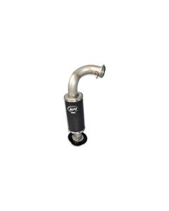 Straightline Carbon Fiber Lightweight Muffler (full Stainless) 11lb Weight Savings