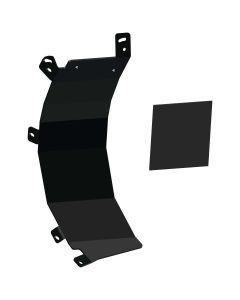 KFI Pro-Poly Plow Shield; Driver Side; Tapered Wing 106110