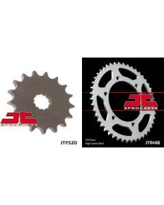 Front & Rear Sprocket Kit for SUZUKI GSX-R750 WW,X Fuel Injection SRAD 98-99