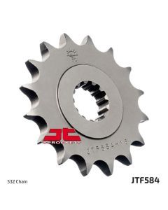 JT Sprockets Front Steel Sprocket 17 Tooth 17T 532 Chain For Yamaha GTS1000A AC - E,F 1993-2000 JTF584.17