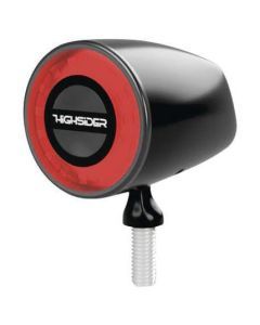 Highsider Rocket Classic LED Tail Light Black - 255-342