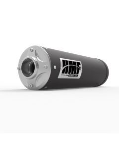 HMF Muffler Can-Am Outlander 1000 13-24 Gun Metal Titan-QS Slip On Exhaust Billet End Cap