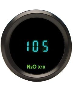 Dakota Digital Round N2O Nitrous Pressure Gauge 0-2000psi Teal Display ODYR-23-1
