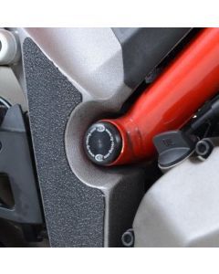 R&G Racing Black Frame Plug RHS For 2022-2024 Ducati DesertX
