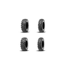 Set Of 4 Maxxis Carnage Radial 29x9R-14 And 29x11R-14 Tires (2 each)