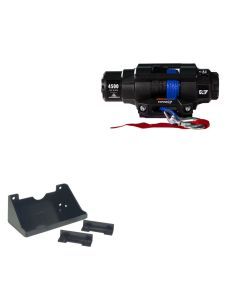 Viper 4500lbs V3 Winch Blue Rope With Mount For Kawasaki Mule PROFXT FX 2015-2020