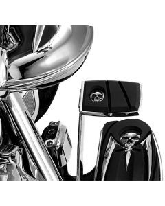 Harley FLD Dyna Switchback 2012-2014Zombie Brake Pedal Pad Chrome by Kuryakyn