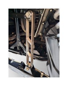 Elektric Offroad Volt Series Ultra Heavy Duty Gun Metal Gray Rear Billet Sway Bar Links For Polaris RZR Pro XP 2020-2024